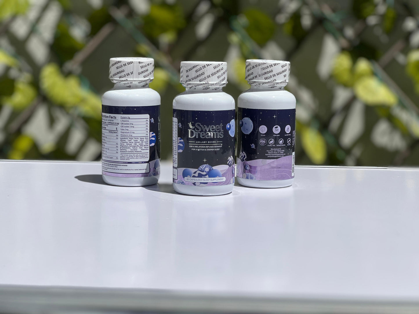 Sweet Dreams™-60 capsulas de Sueño Reparador- efectos relajantes en 30 minutos.