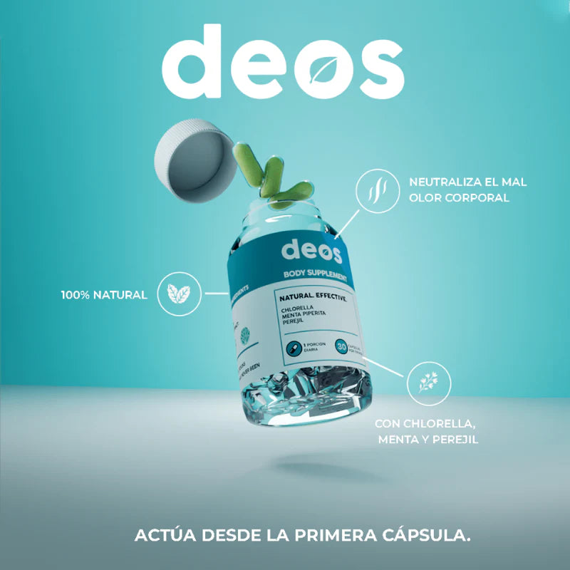 Deos BioFresh  ¡Prueba el cambio hoy! Frescura y confianza en cada cápsula