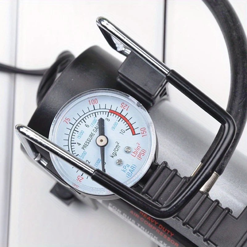 Mini compresor de aire -Inflado en menos de 2 minutos: listo para cualquier emergencia.