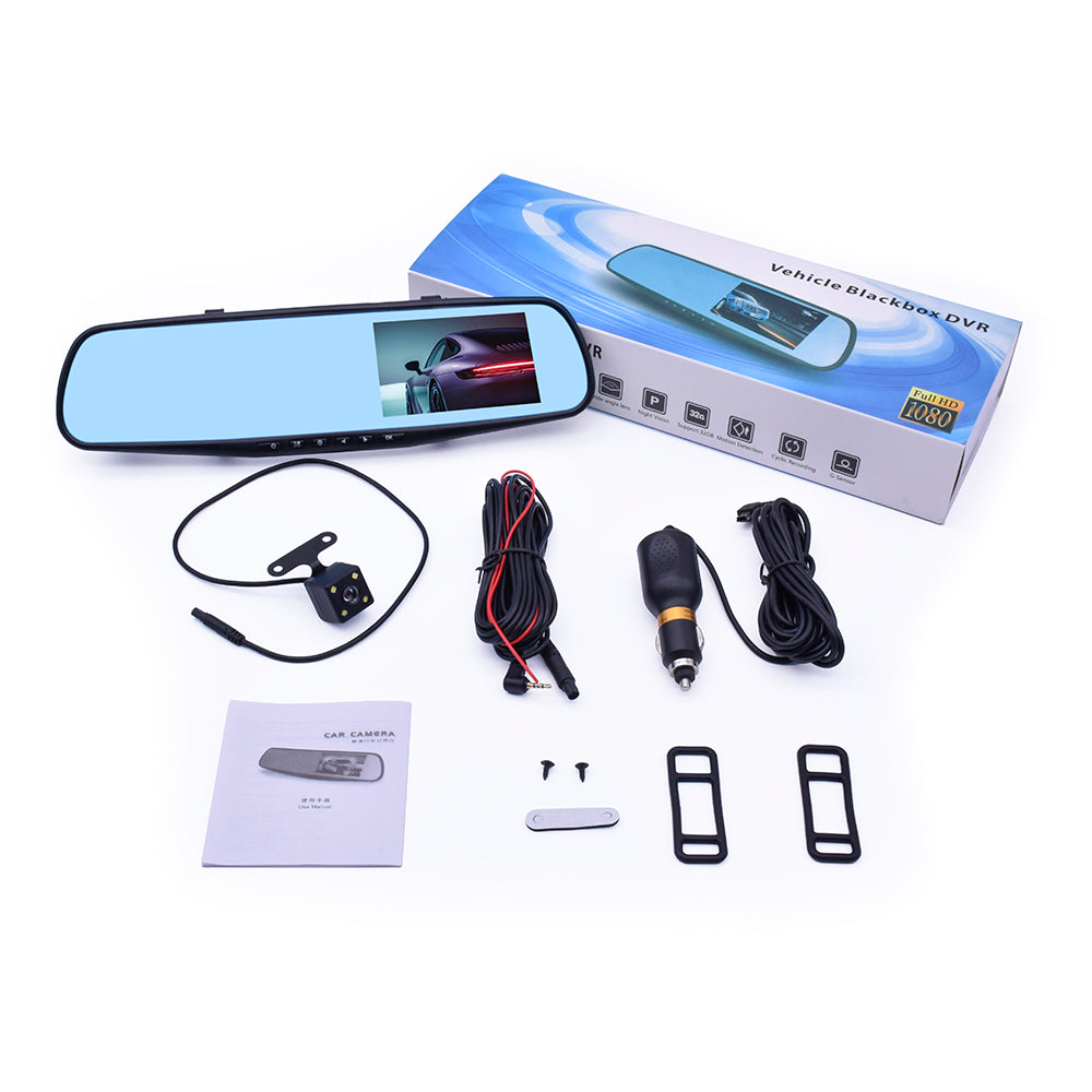 Espejo Retrovisor- Camara Frontal Y Retro