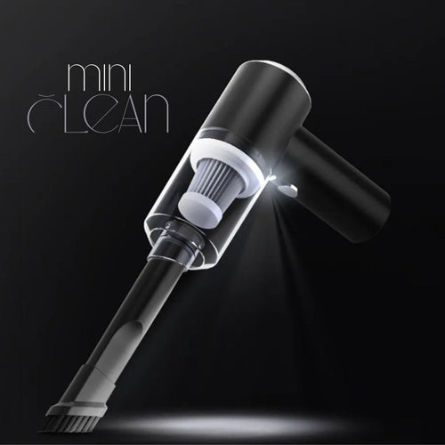 MiniClean – Limpieza Compacta – Deja tu auto y hogar impecables sin esfuerzo