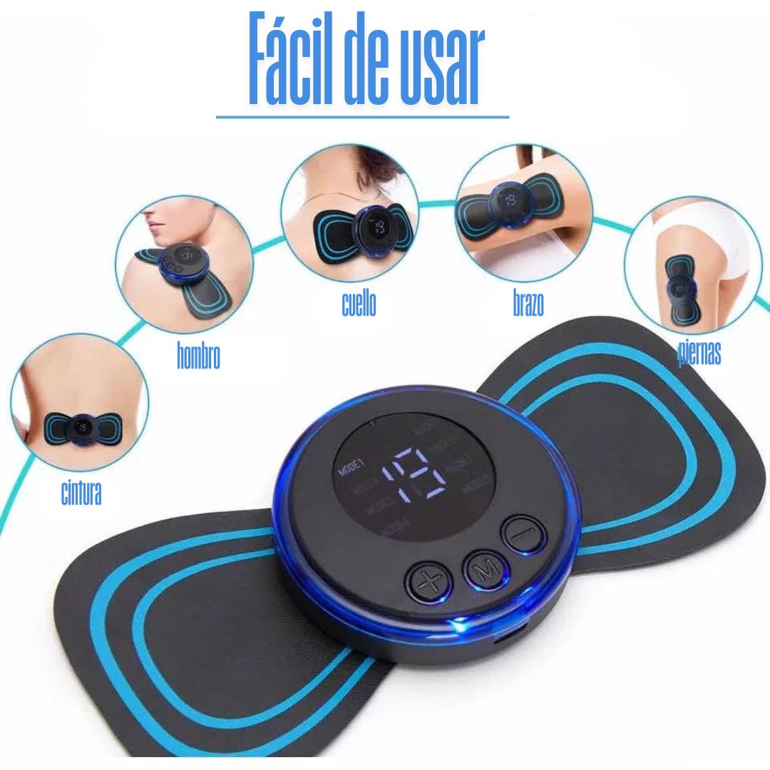 2x1 RelaxEase Masajeador Portátil – Alivia Tensiones al Instante – Recupera tu bienestar en solo minutos, estés donde estés.