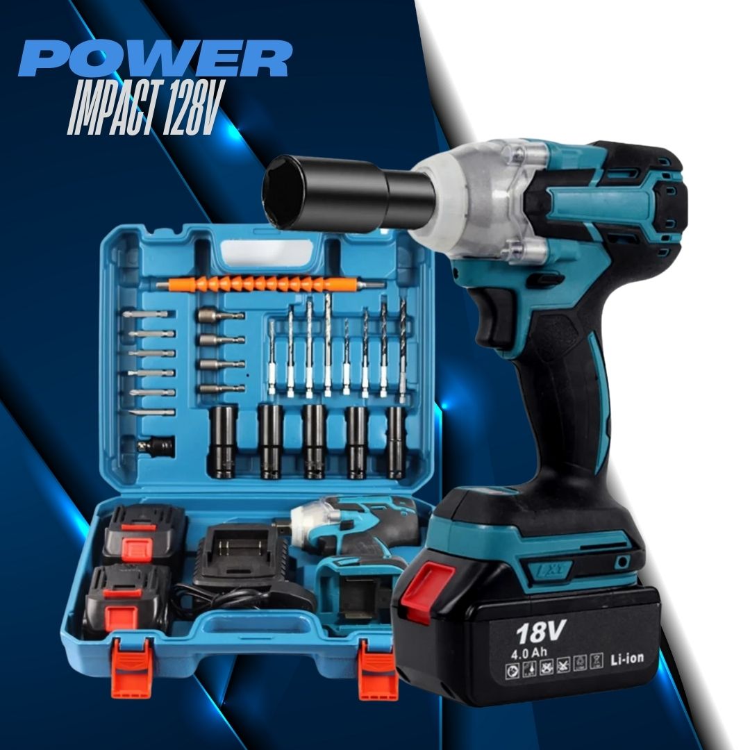 PowerImpact 128V - Desmonta piezas con precisión – Resultados profesionales en cada uso sin fatiga