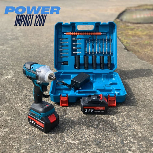 PowerImpact 128V - Desmonta piezas con precisión – Resultados profesionales en cada uso sin fatiga