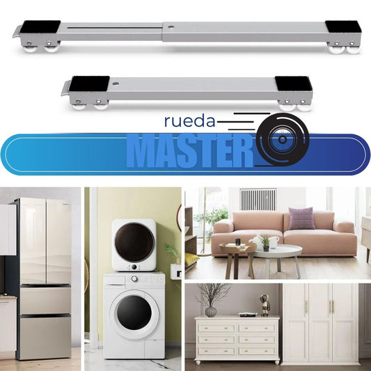 RuedaMaster - soporte Rodante - Mueve y protege tus electrodomésticos sin esfuerzo