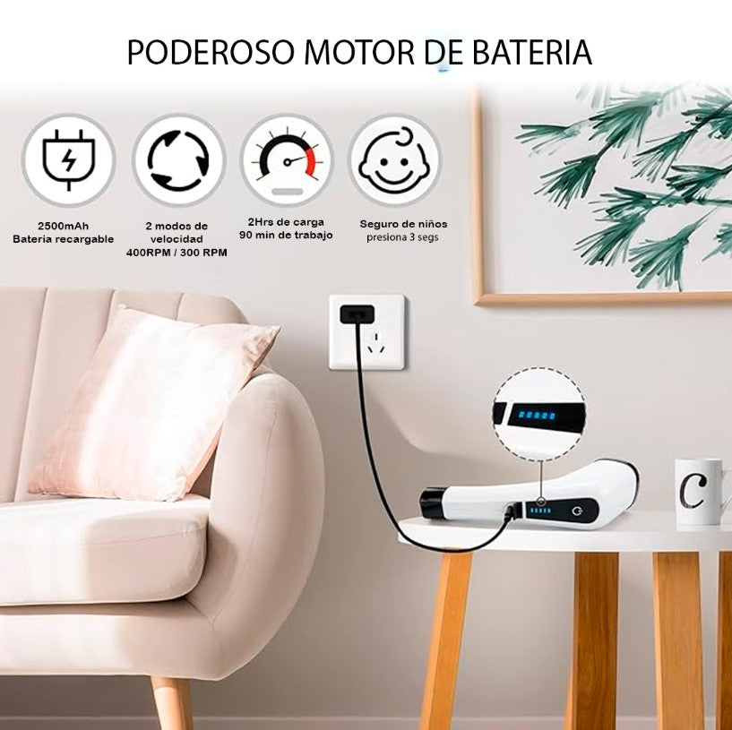 CEPILLO DE LIMPIEZA ELÉCTRICO 7 EN 1