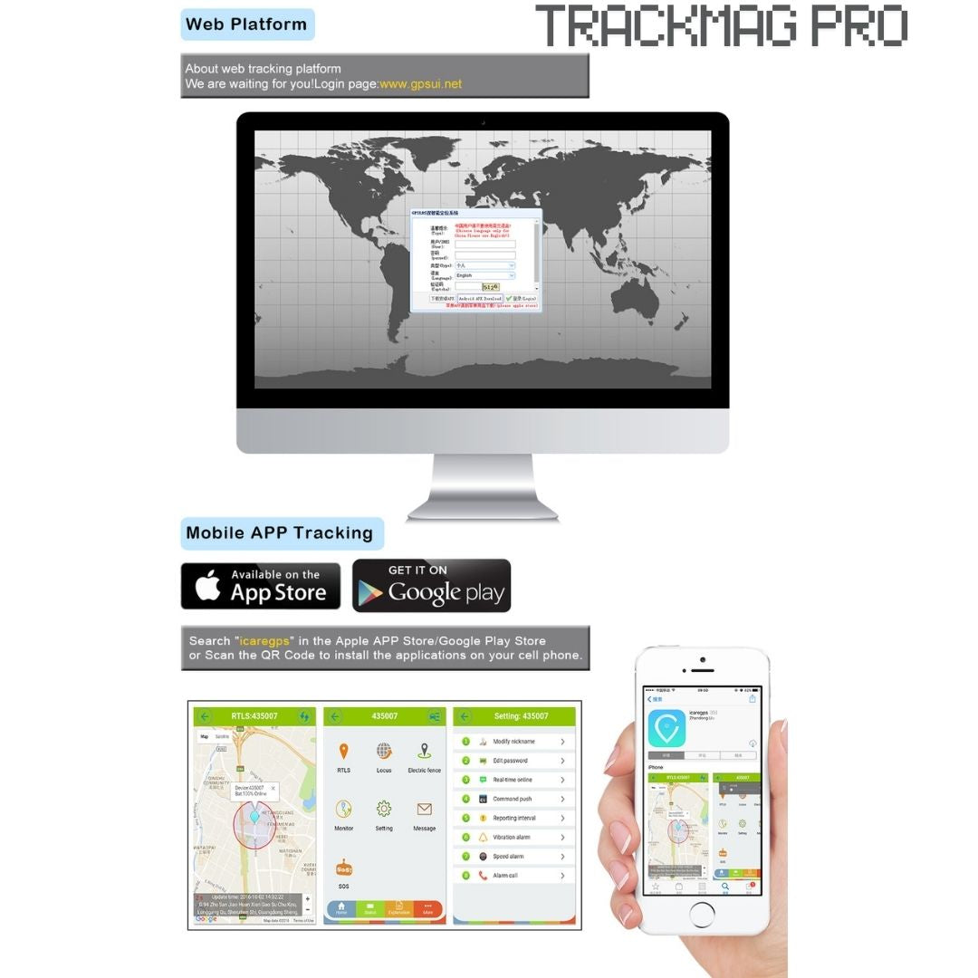 Localizador TrackMag Pro – Rastreo GPS en Tiempo Real – Protección total en solo segundos