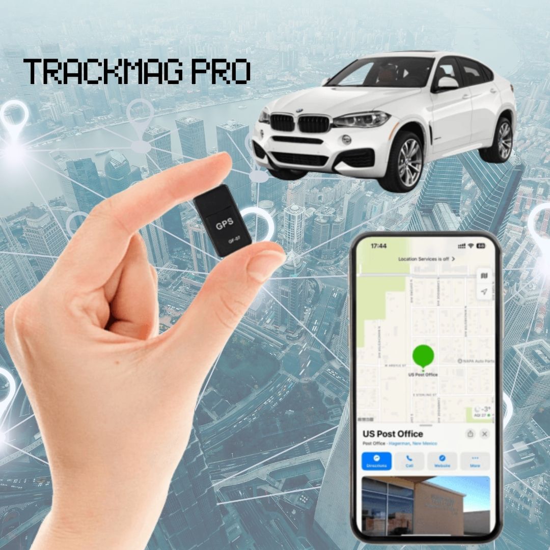 Localizador TrackMag Pro – Rastreo GPS en Tiempo Real – Protección total en solo segundos