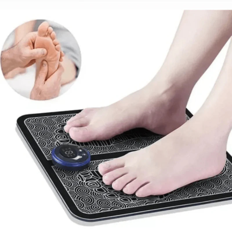 RelaxFeet™ + Mini Masajeador Muscular -reduce hinchazón con solo 15 minutos al día.