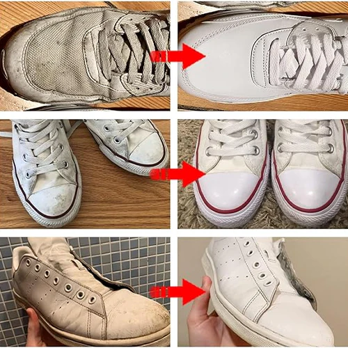 Crema Total White™ – Limpieza Profunda Instantánea – Renueva tus zapatos en 60 segundos sin dañar los materiales