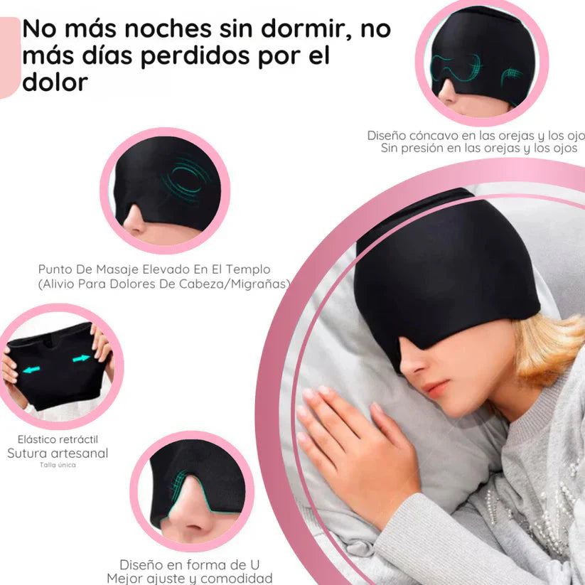 MigraRelief – Relaja y desinflama con terapia dual – Combate migrañas al instante