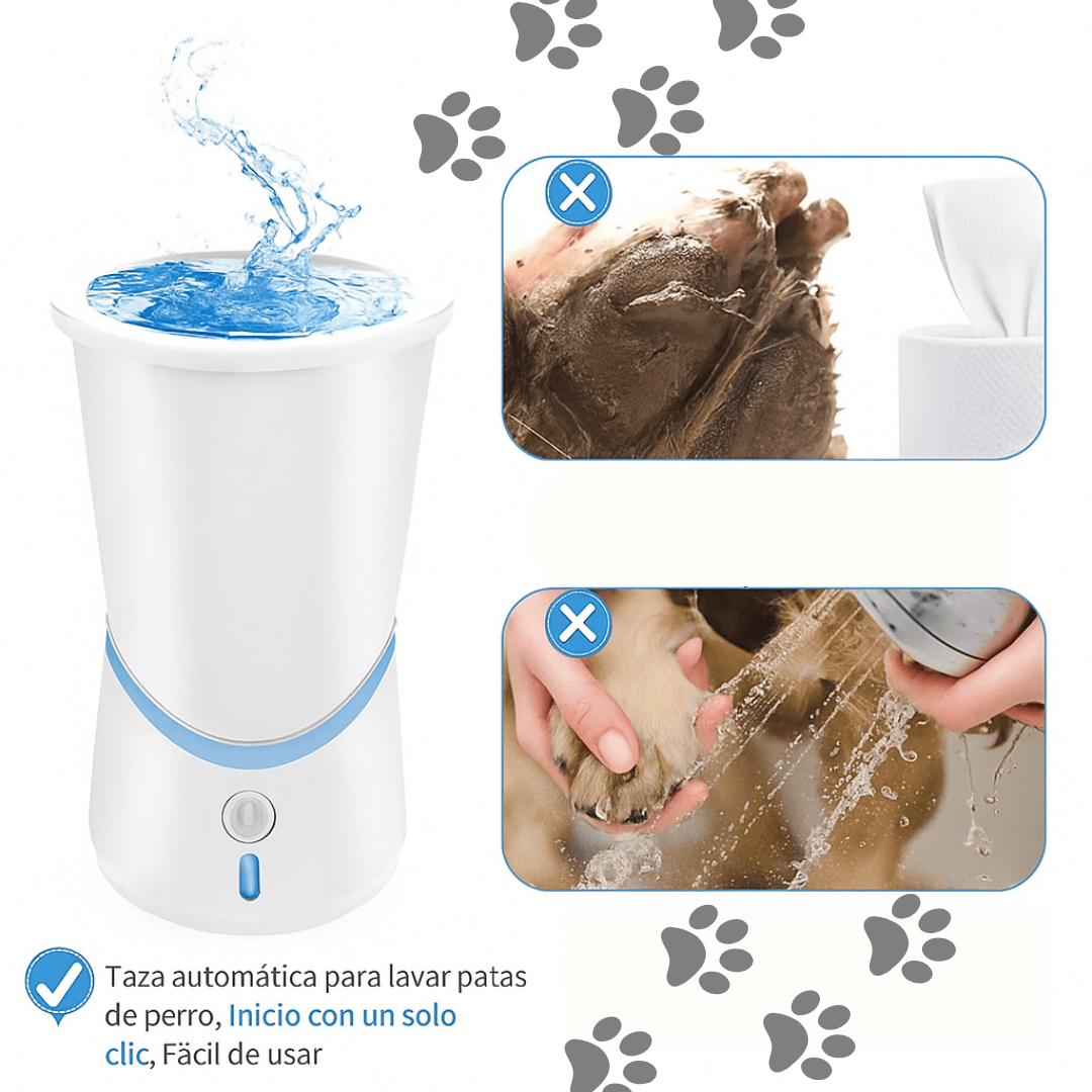 PawClean 🐾  limpiador patitas -  Adiós a las patitas sucias y al desorden en casa!