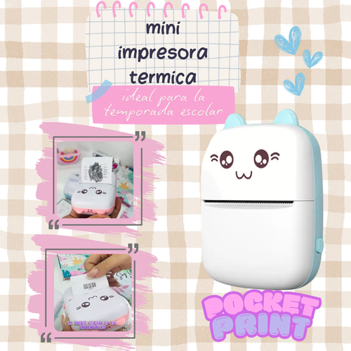 PocketPrint™- Impresora Portátil- Productividad al Instante.