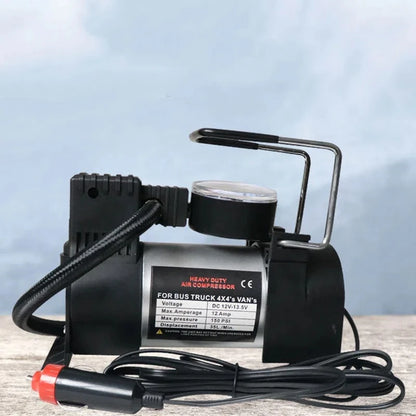 Mini compresor de aire -Inflado en menos de 2 minutos: listo para cualquier emergencia.