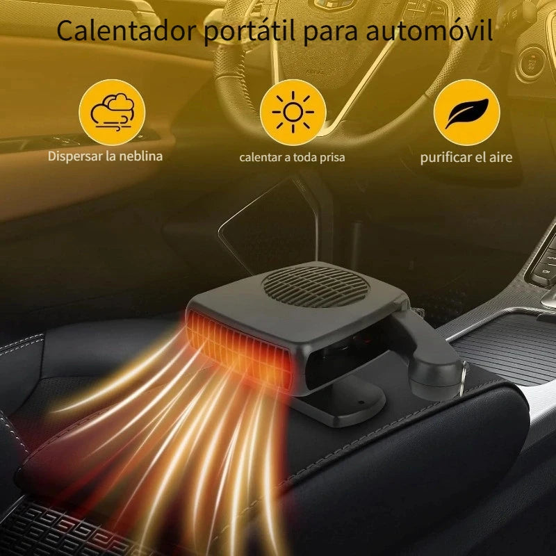 FrostAway - calefactor y desempañador de auto - Visión clara al instante.