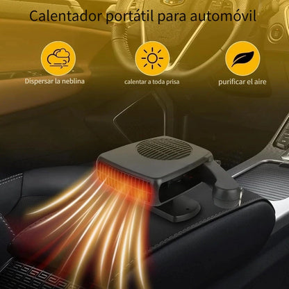FrostAway - calefactor y desempañador de auto - Visión clara al instante.