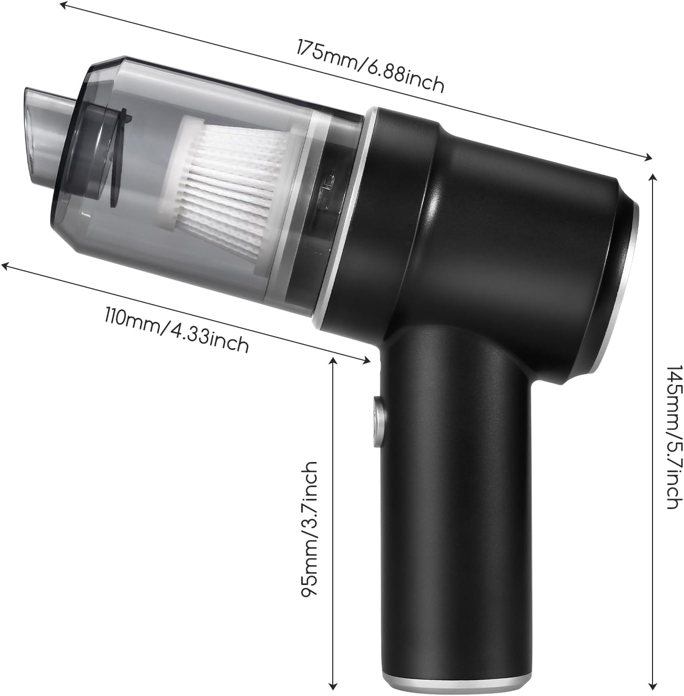 MiniClean – Limpieza Compacta – Deja tu auto y hogar impecables sin esfuerzo