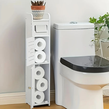 organizador papel higenico - ALMACENAMIENTO MULTINIVEL PARA TU BAÑO