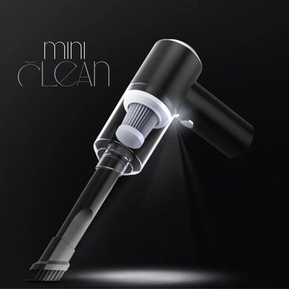 MiniClean – Limpieza Compacta – Deja tu auto y hogar impecables sin esfuerzo