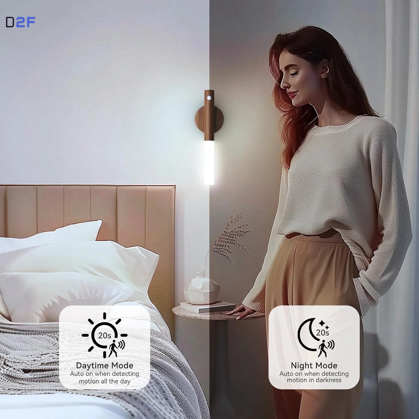 GlowSmart - ILUMINA SIN CABLES, SIN ESFUERZO- SENSOR INTELIGENTE