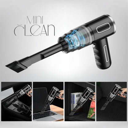 MiniClean – Limpieza Compacta – Deja tu auto y hogar impecables sin esfuerzo