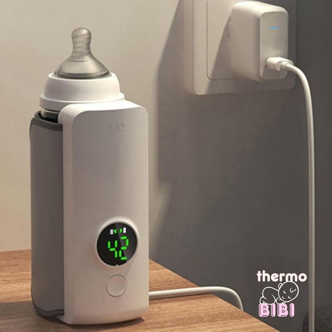 ThermoBibi - calentador de mamadera - La solución portátil para alimentar a tu bebé donde sea