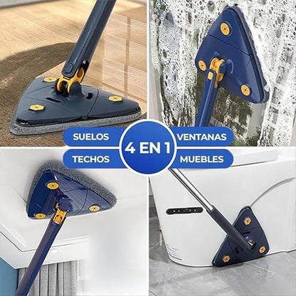 ActionClean 360™–Alcanza zonas difíciles sin esfuerzo físico –Hogar limpio y reluciente en menos de 20 minutos