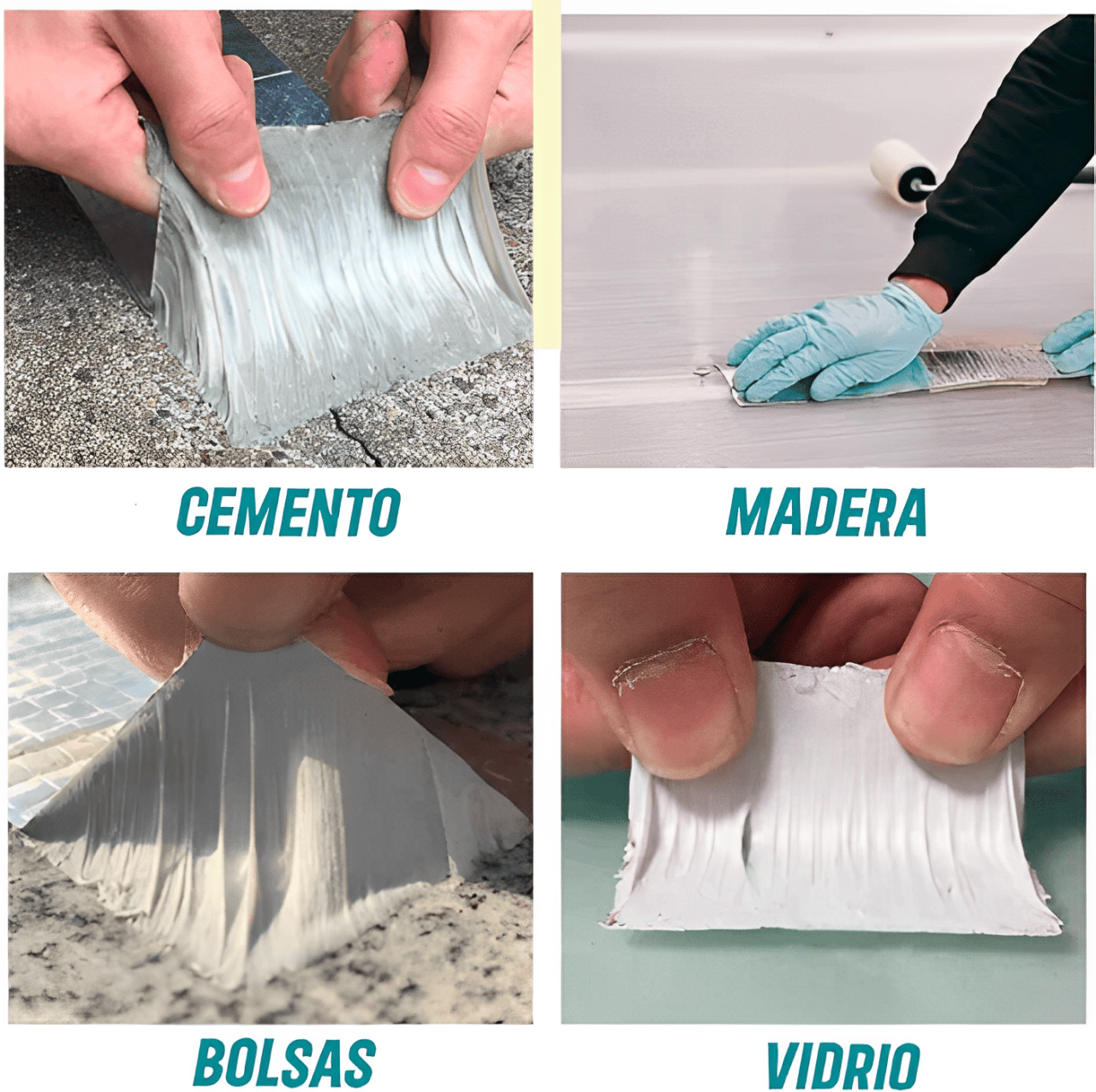 ImperMax ™ (10 cm x 5 Mts) - Solución al instante para filtraciones y humedad.