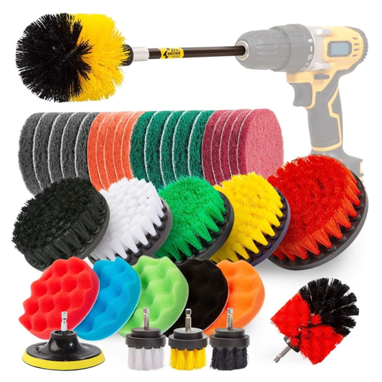 Turbo Clean™-Kit Cepillos para Taladro 30 piezas para limpieza extrema (NO INLUYE TALADRO)