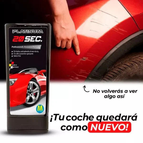 Platinum 20 SEC- Reparador de rayaduras en solo 20 segundos