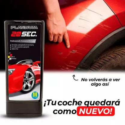 Platinum 20 SEC- Reparador de rayaduras en solo 20 segundos
