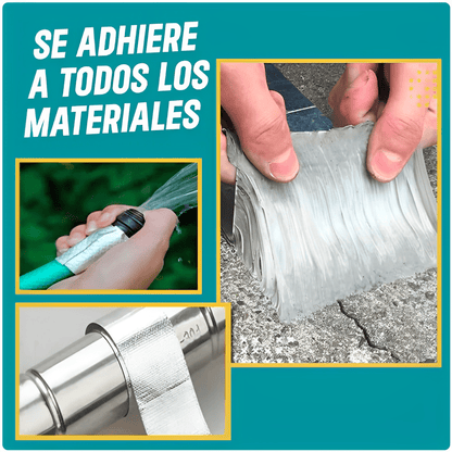 ImperMax ™ (10 cm x 5 Mts) - Solución al instante para filtraciones y humedad.