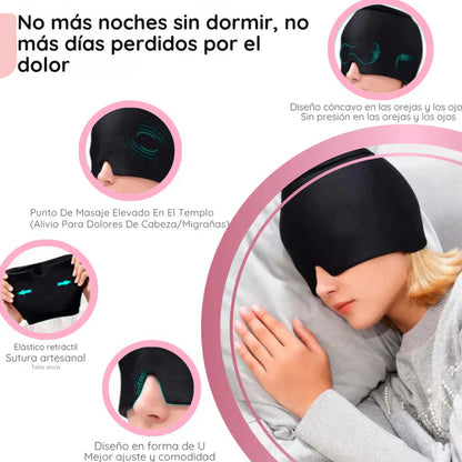 MigraRelief – Relaja y desinflama con terapia dual – Combate migrañas al instante