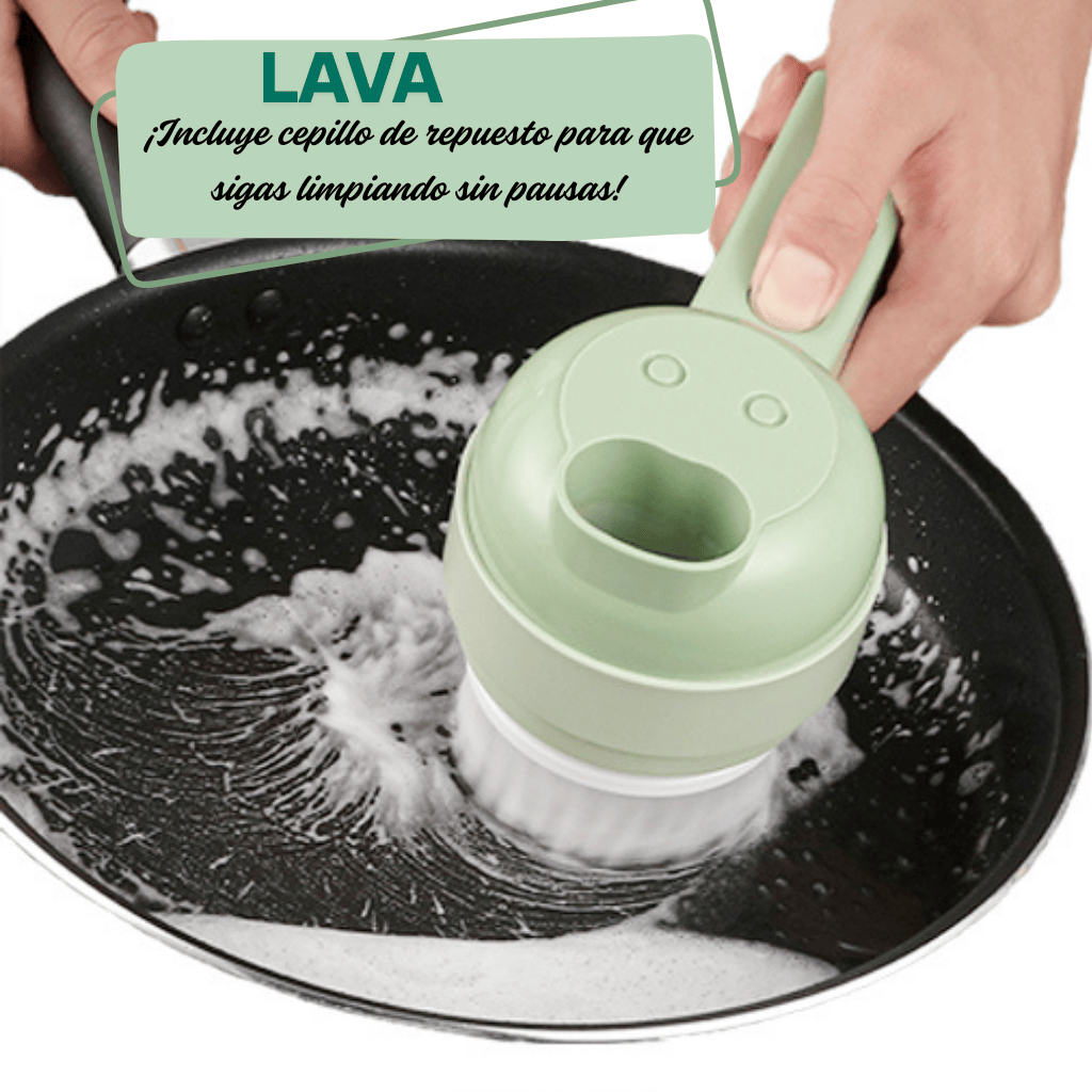 VeggieCut™-Picador Multifuncional Recargable-Cocina el doble de rápido con cero complicaciones