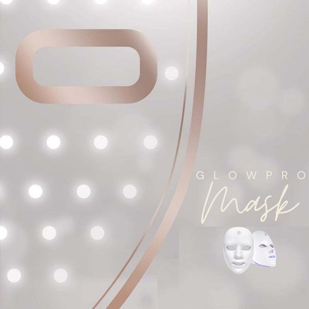 GlowPro Mask - Máscara LED Facial - Rejuvenece tu piel en solo 20 minutos al día
