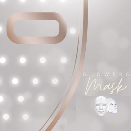 GlowPro Mask - Máscara LED Facial - Rejuvenece tu piel en solo 20 minutos al día